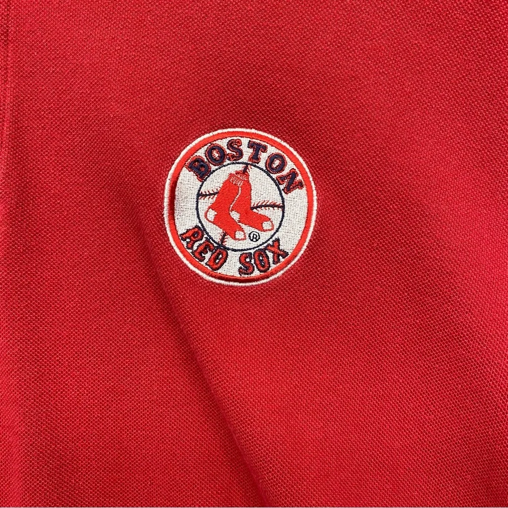 Boston Red Sox Adidas Polo Collar‎ Shirt Size | XL